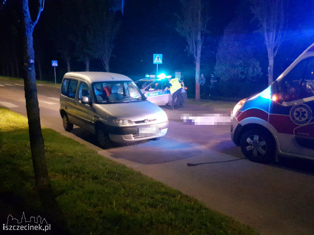 Śmiertelne potrącenie na przejściu dla pieszych