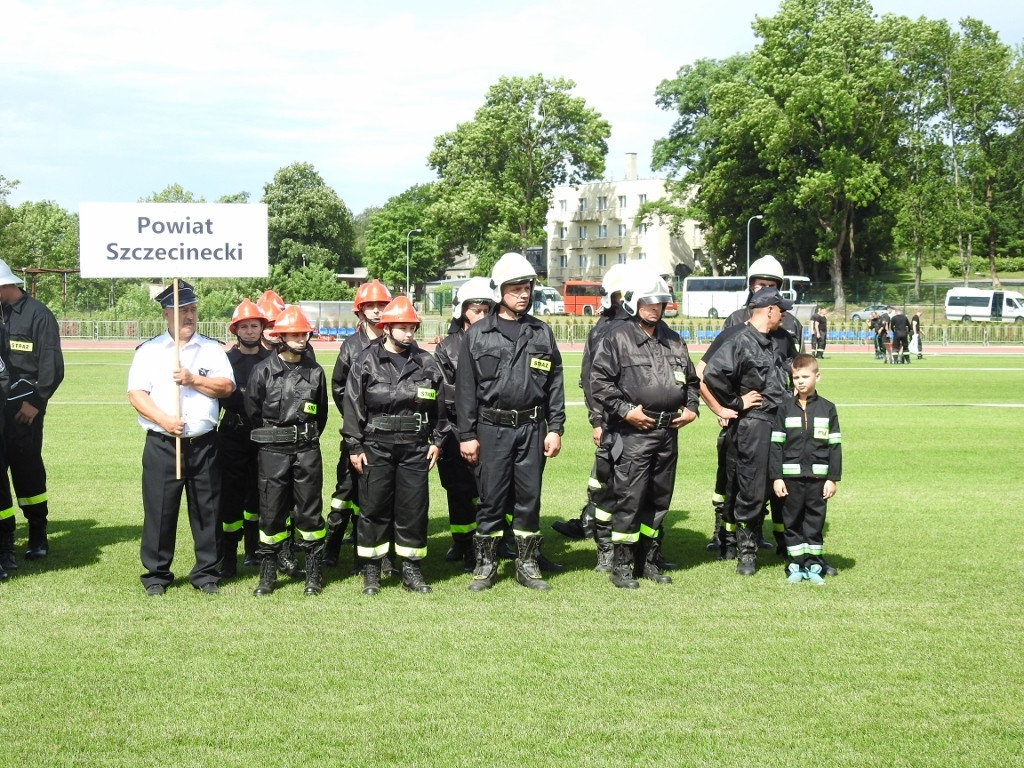 Zmagania strażaków ochotników. Wojewódzkie Zawody Sportowo-Pożarnicze