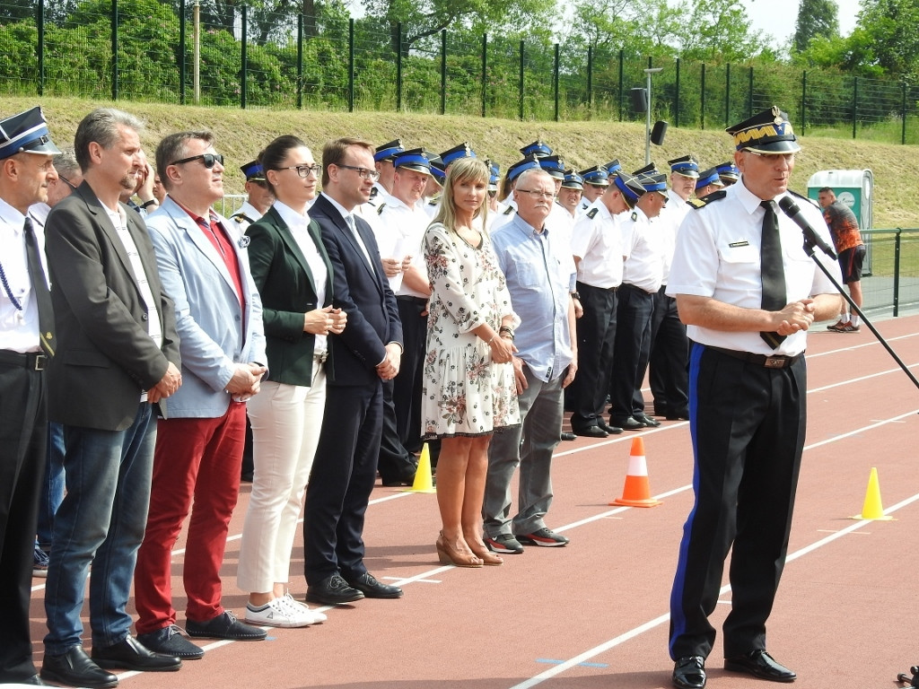 Zmagania strażaków ochotników. Wojewódzkie Zawody Sportowo-Pożarnicze