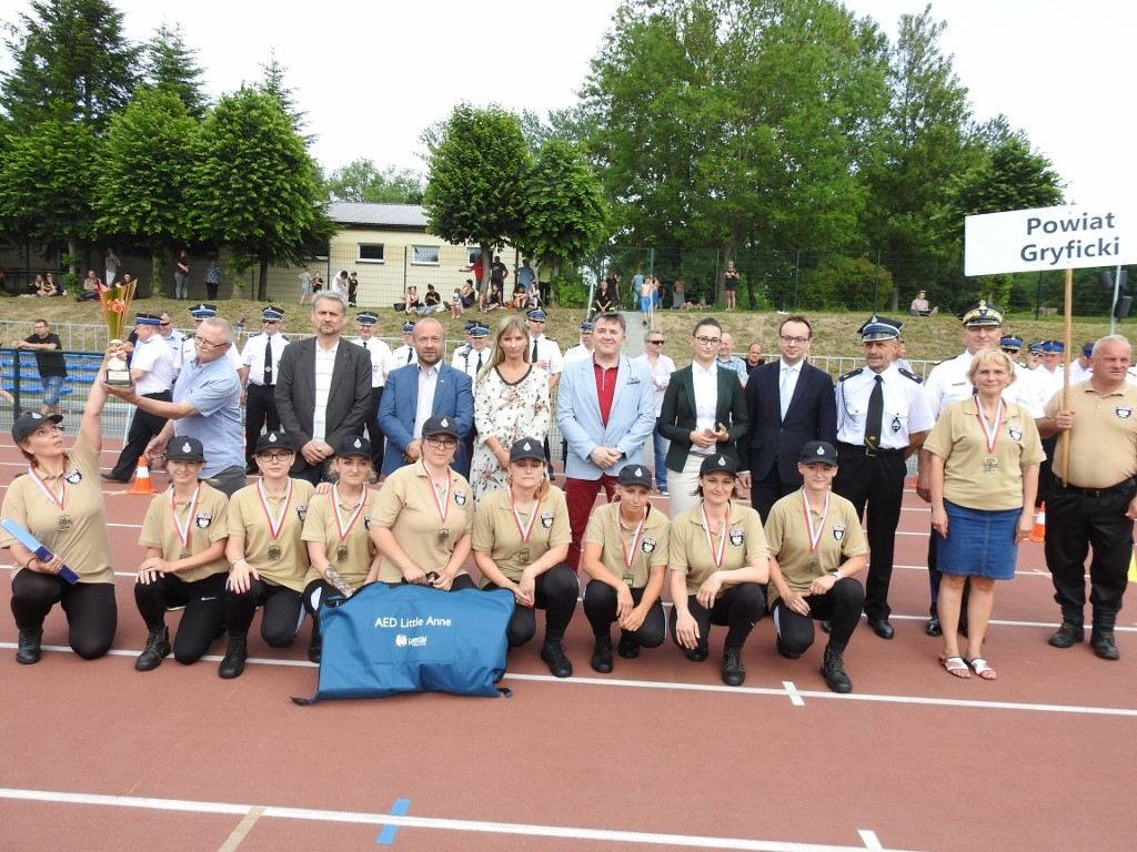 Zmagania strażaków ochotników. Wojewódzkie Zawody Sportowo-Pożarnicze