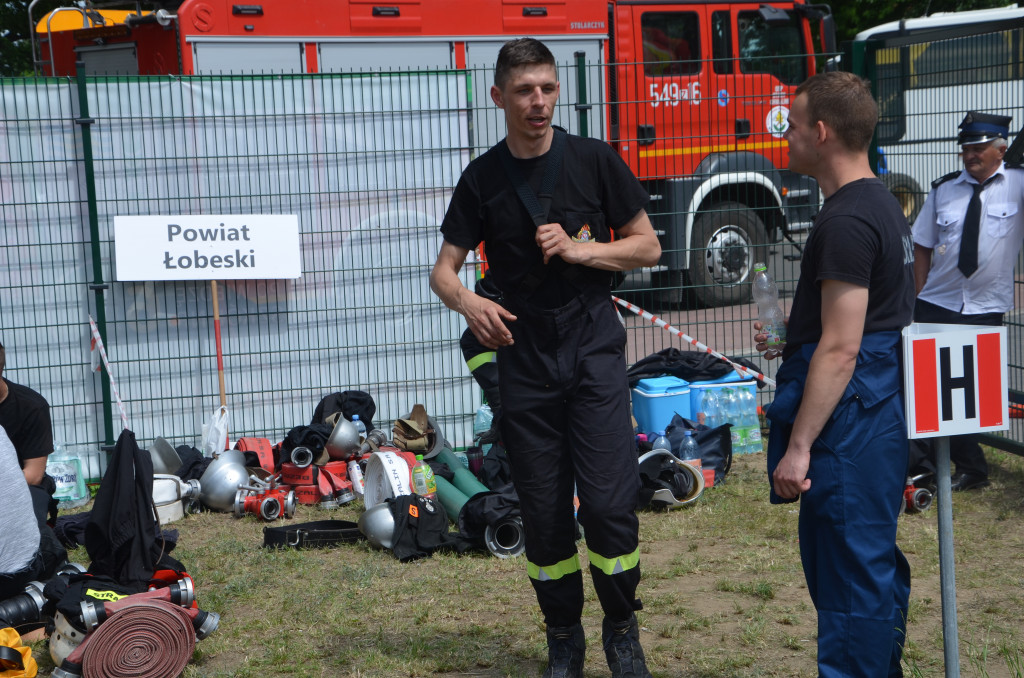 Zmagania strażaków ochotników. Wojewódzkie Zawody Sportowo-Pożarnicze