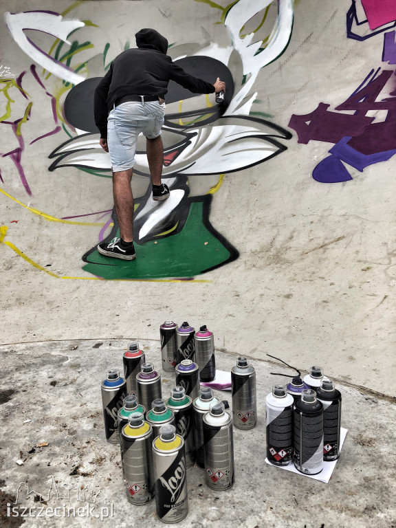 Skateplaza pokolorowana. Zobacz nowe graffiti [ZDJĘCIA]