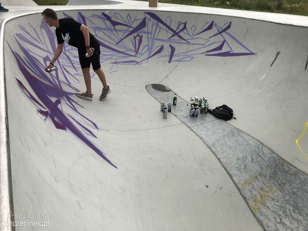 Skateplaza pokolorowana. Zobacz nowe graffiti [ZDJĘCIA]