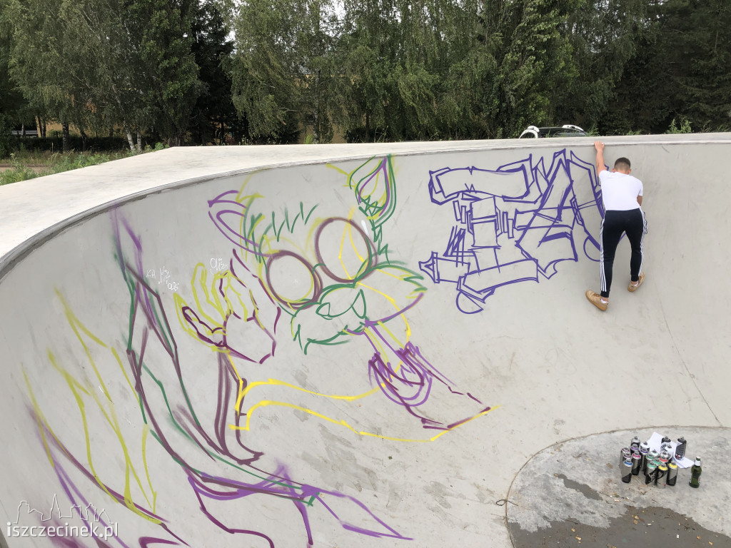 Skateplaza pokolorowana. Zobacz nowe graffiti [ZDJĘCIA]