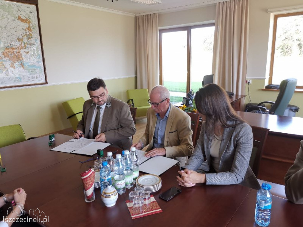 Nadleśnictwo i gmina wspólnie zbudują drogę