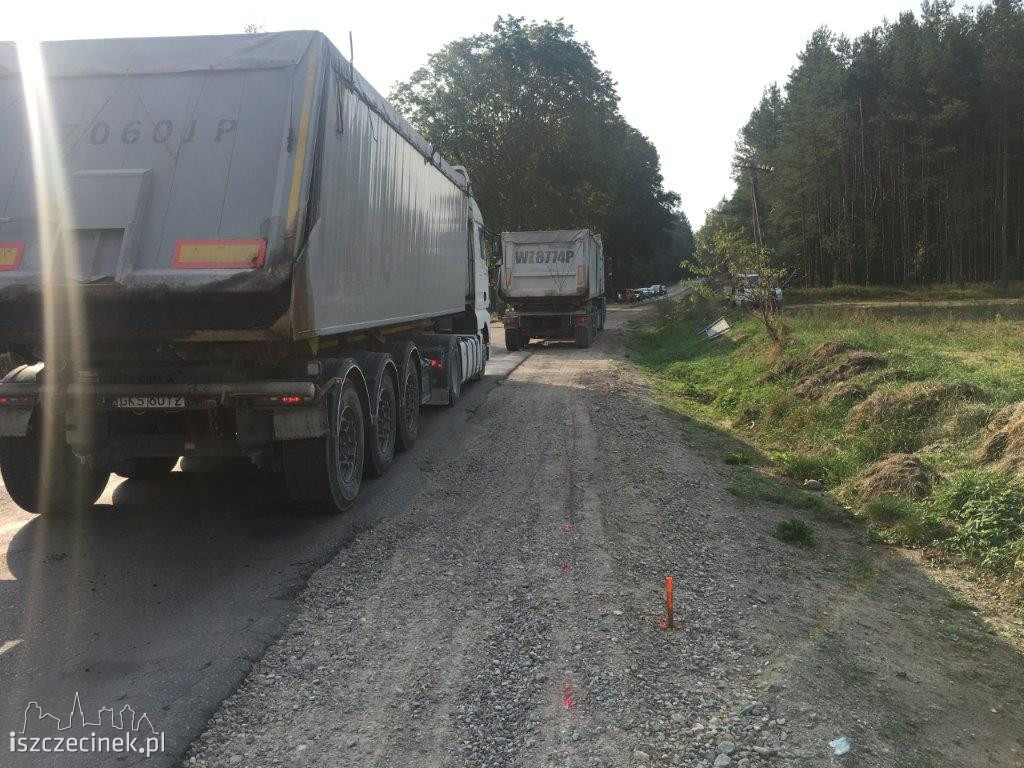 Trwają prace drogowe w Sępolnie Wielkim