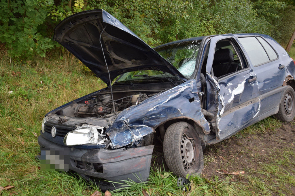 Wyprzedzał na trzeciego. Omal nie doszło do tragedii