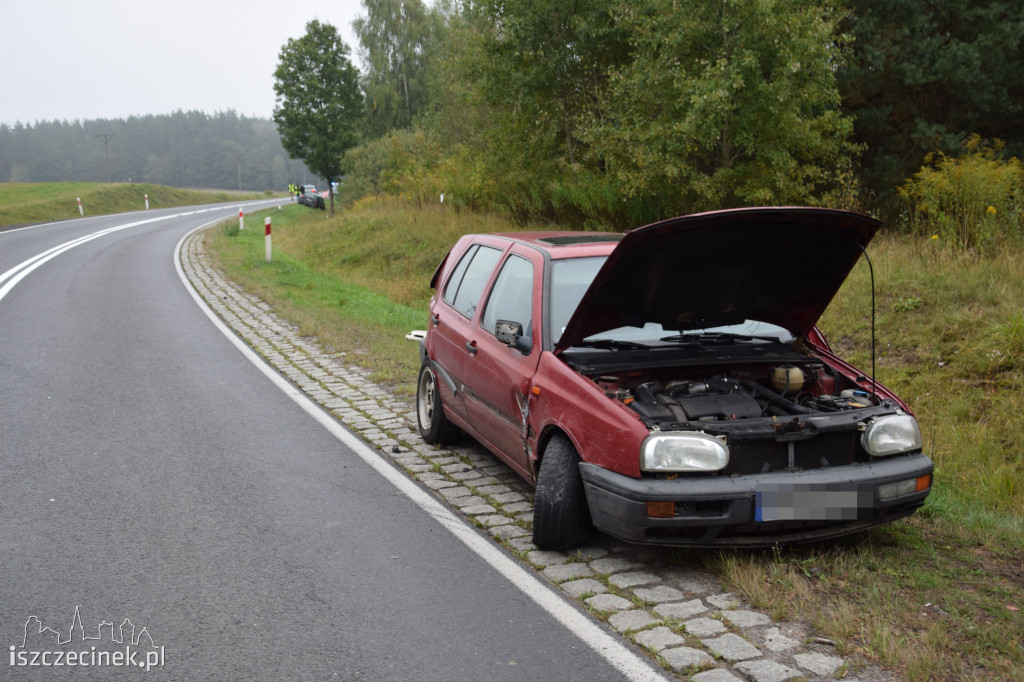 Wyprzedzał na trzeciego. Omal nie doszło do tragedii
