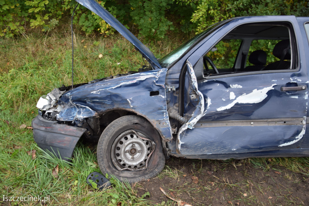 Wyprzedzał na trzeciego. Omal nie doszło do tragedii