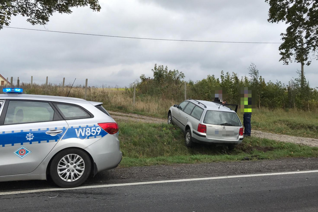 Zagapił się i uderzył w tył. Niebezpiecznie na DK-11