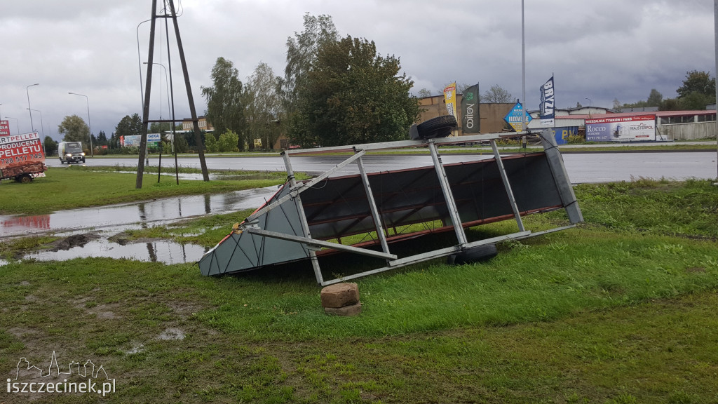 Wichura w Szczecinku i okolicach.