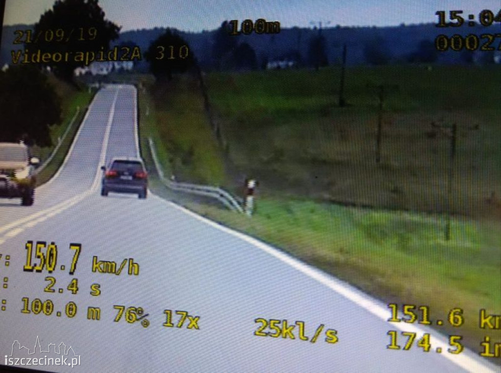 Piraci drogowi w ujęciu kamery policyjnego BMW
