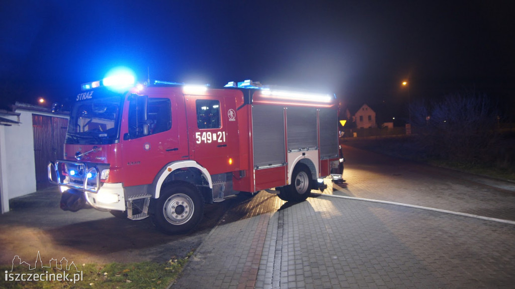Pożar autobusu [ZDJĘCIA]