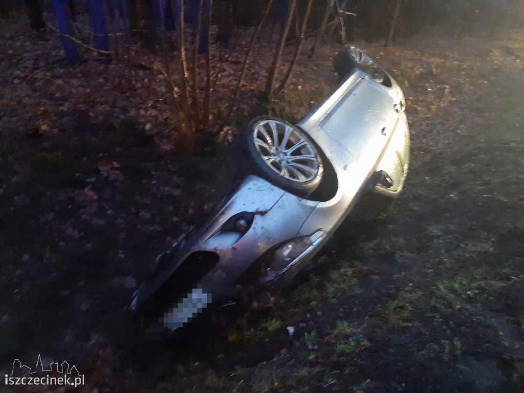 Zderzenie BMW z ciężarówką na DK-20