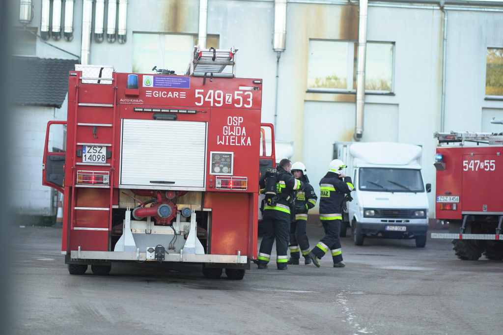 Pożar dużej piekarni przy ul. Pilskiej
