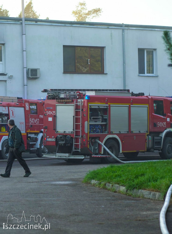 Pożar dużej piekarni przy ul. Pilskiej