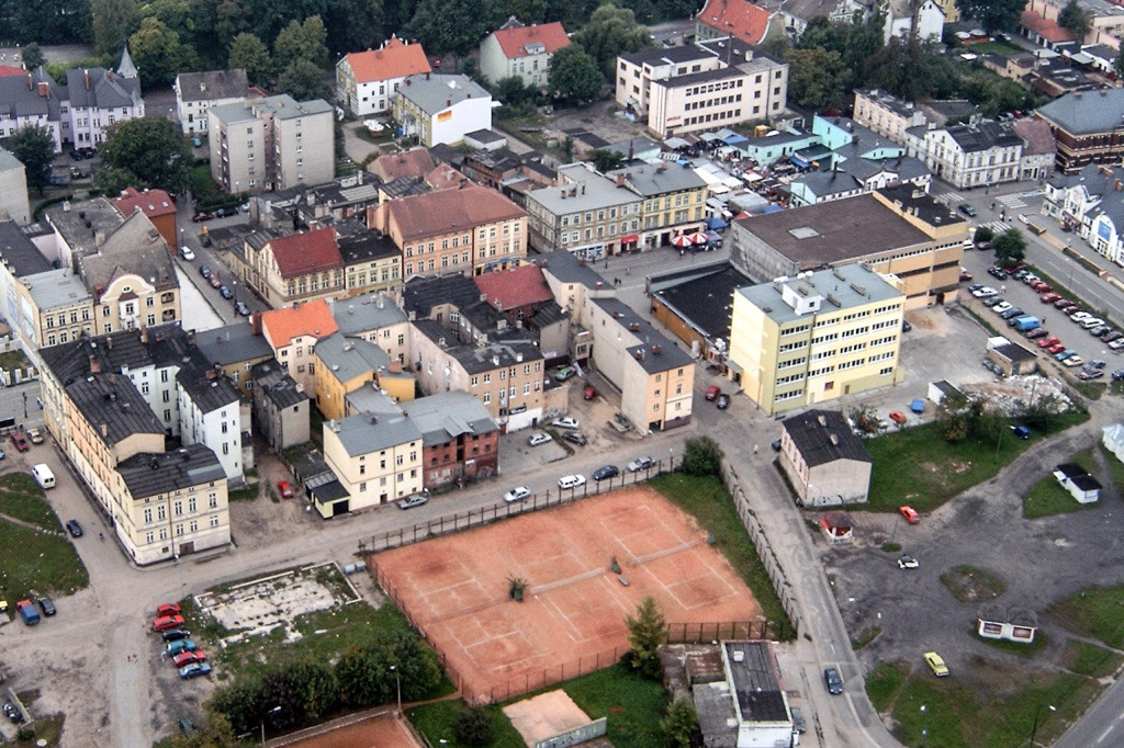 Szczecinek na starych zdjęciach lotniczych. Poznajecie te miejsca?