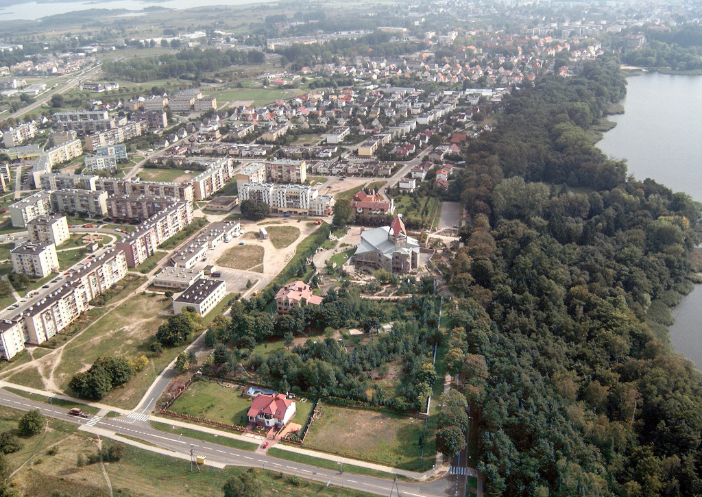 Szczecinek na starych zdjęciach lotniczych. Poznajecie te miejsca?