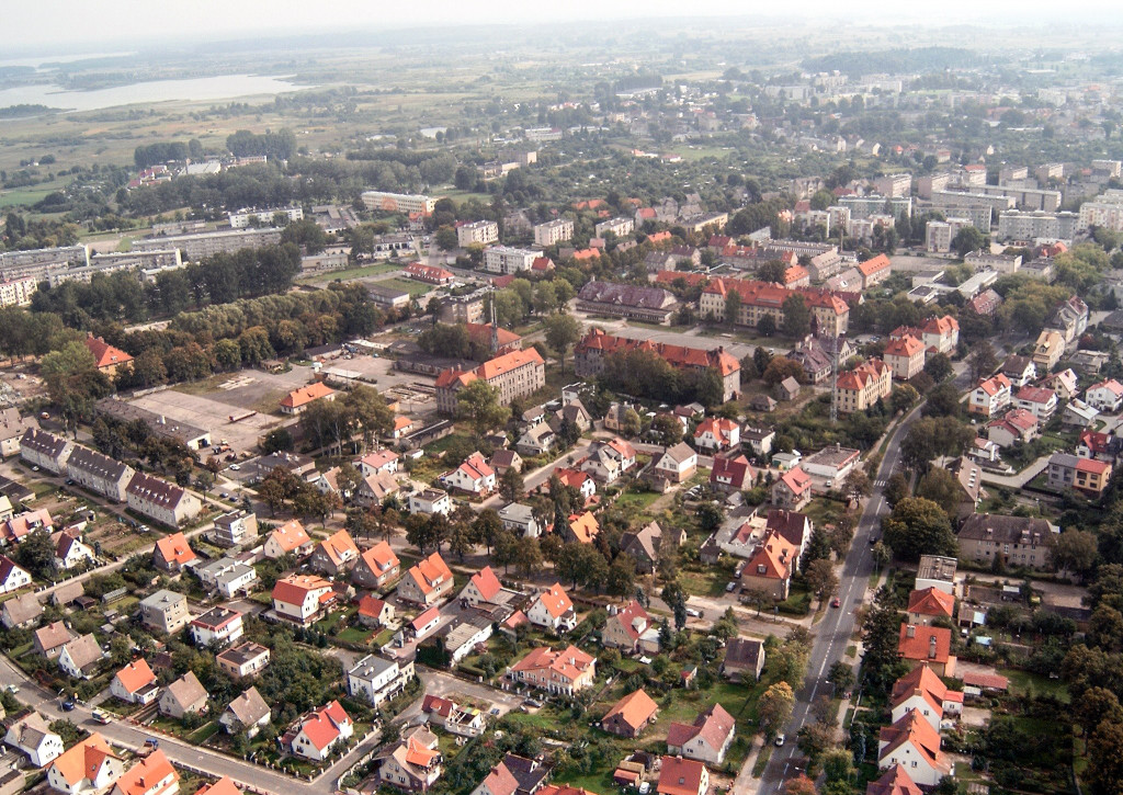 Szczecinek na starych zdjęciach lotniczych. Poznajecie te miejsca?