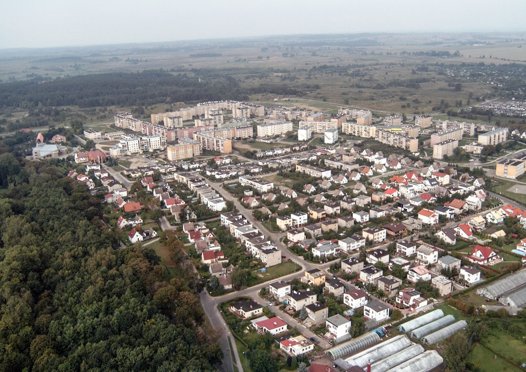 Szczecinek na starych zdjęciach lotniczych. Poznajecie te miejsca?