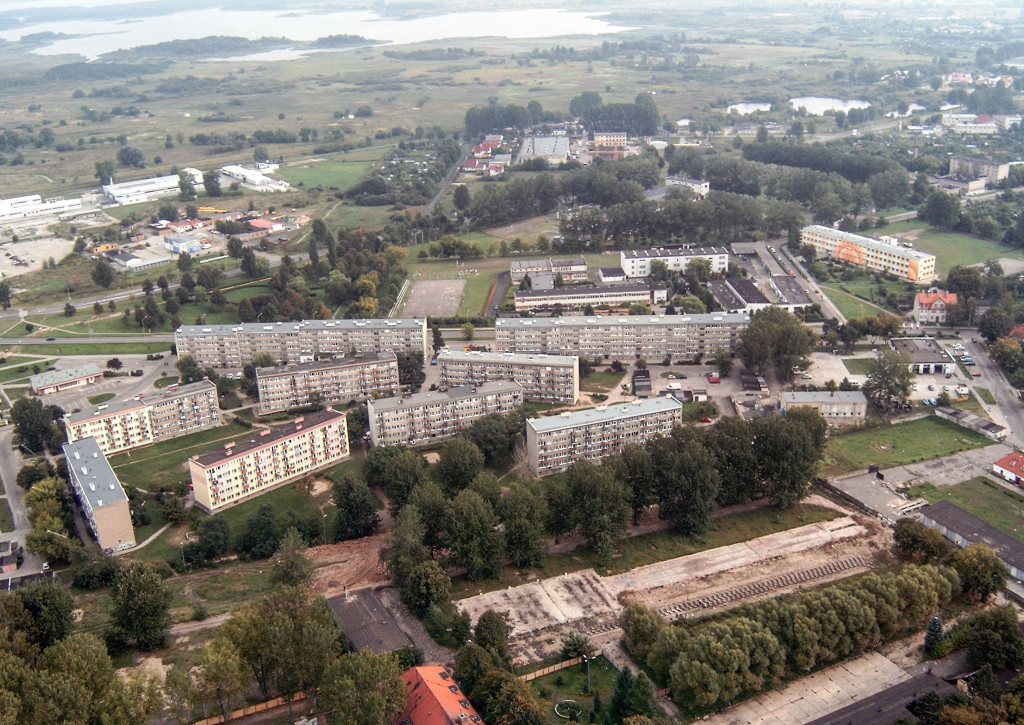 Szczecinek na starych zdjęciach lotniczych. Poznajecie te miejsca?