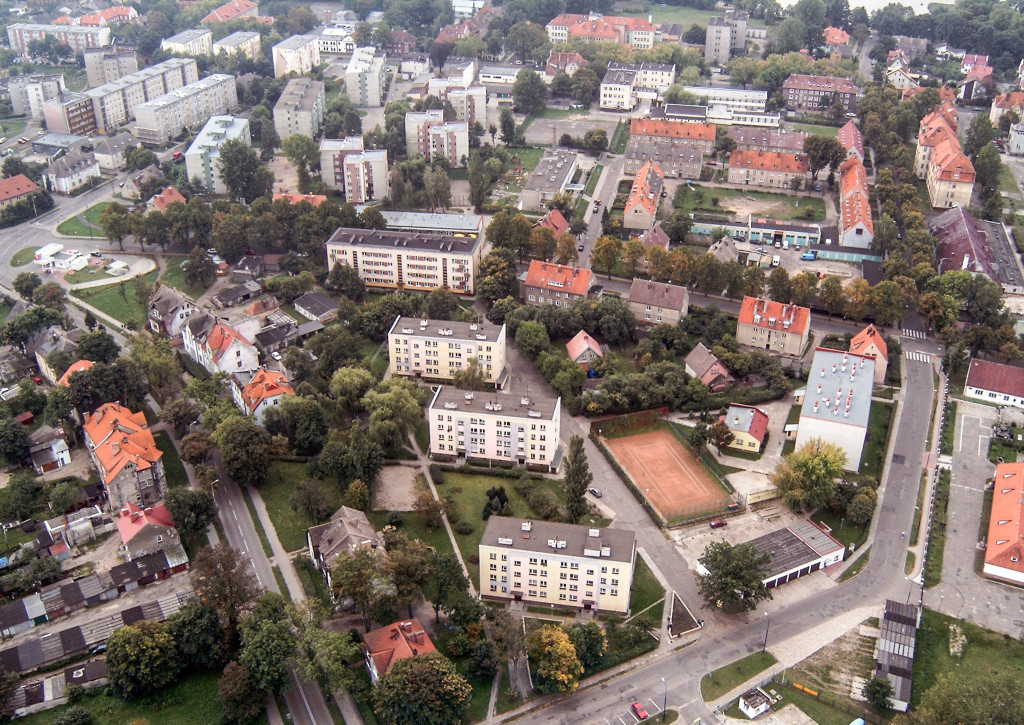 Szczecinek na starych zdjęciach lotniczych. Poznajecie te miejsca?