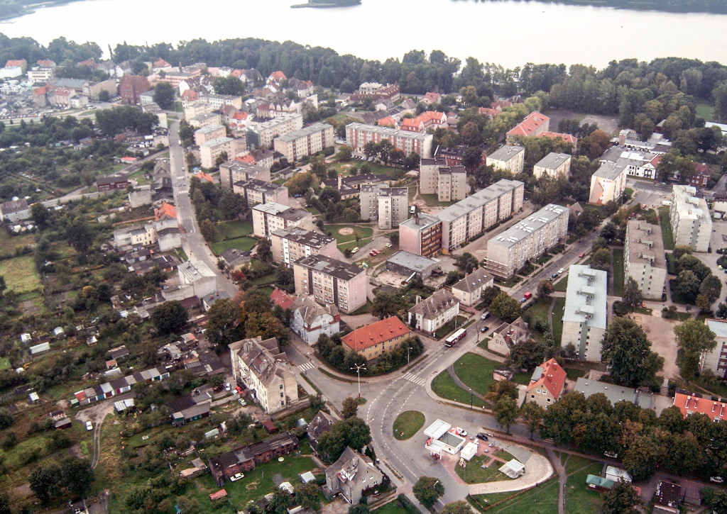 Szczecinek na starych zdjęciach lotniczych. Poznajecie te miejsca?