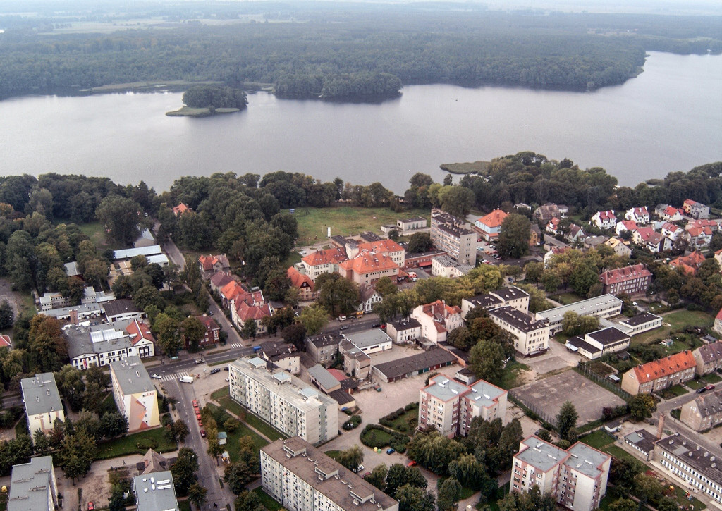 Szczecinek na starych zdjęciach lotniczych. Poznajecie te miejsca?