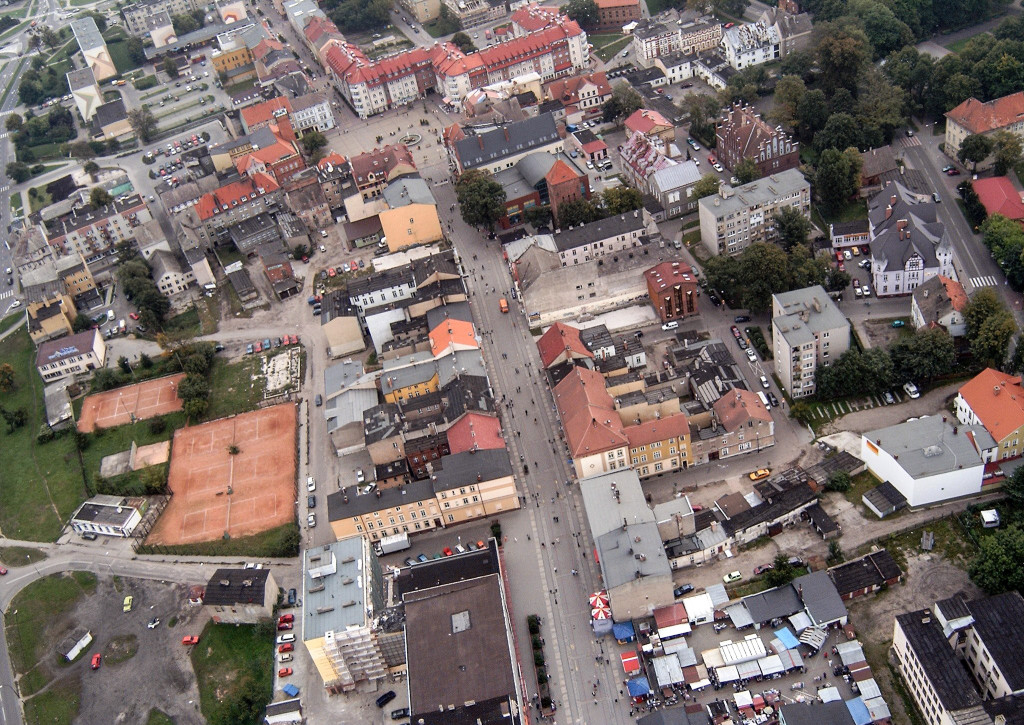 Szczecinek na starych zdjęciach lotniczych. Poznajecie te miejsca?