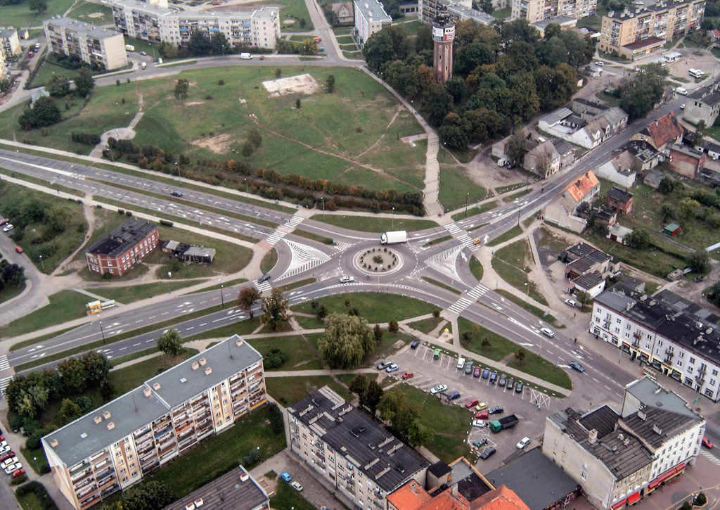 Szczecinek na starych zdjęciach lotniczych. Poznajecie te miejsca?