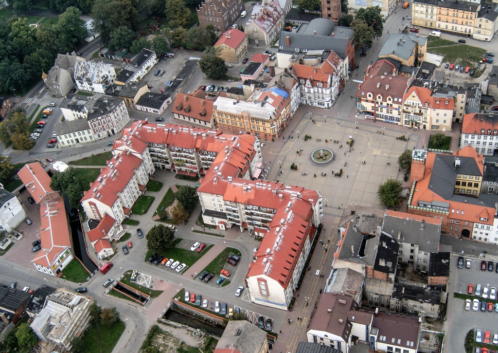 Szczecinek na starych zdjęciach lotniczych. Poznajecie te miejsca?