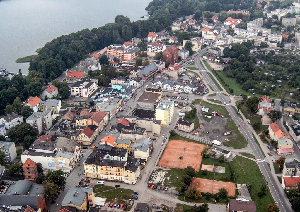 Szczecinek na starych zdjęciach lotniczych. Poznajecie te miejsca?