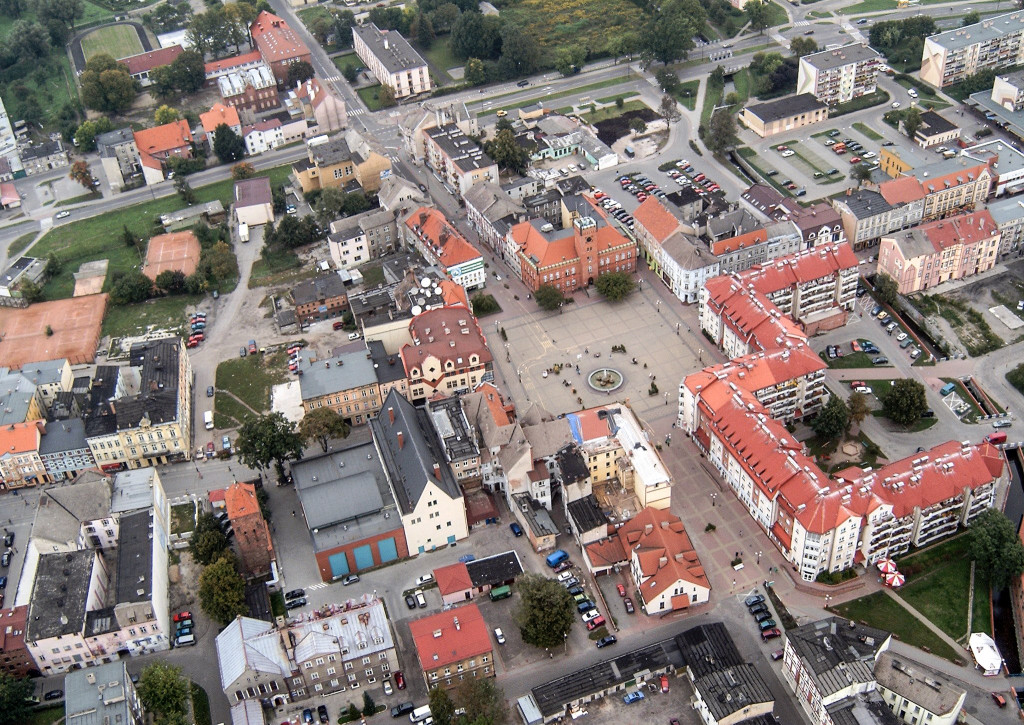 Szczecinek na starych zdjęciach lotniczych. Poznajecie te miejsca?