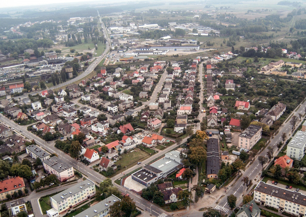 Szczecinek na starych zdjęciach lotniczych. Poznajecie te miejsca?