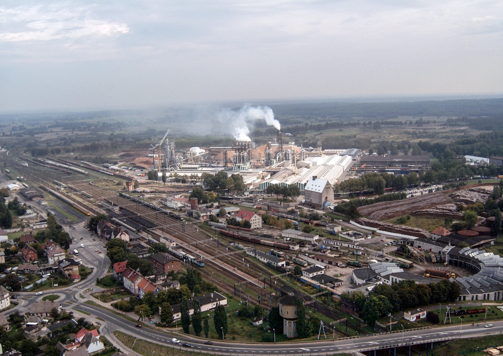 Szczecinek na starych zdjęciach lotniczych. Poznajecie te miejsca?