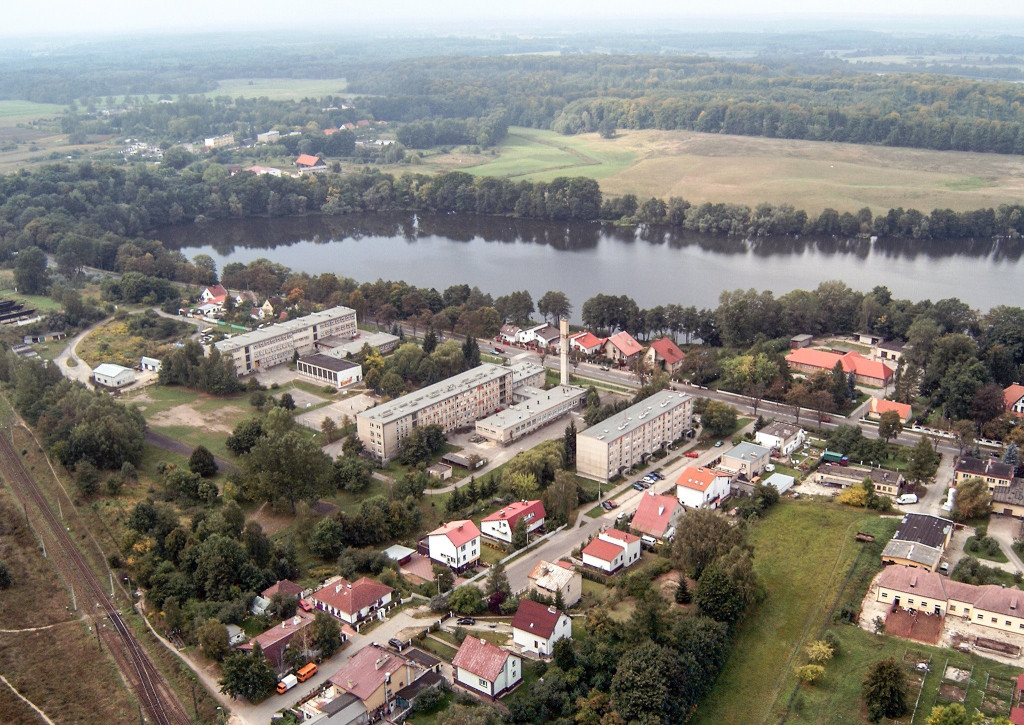 Szczecinek na starych zdjęciach lotniczych. Poznajecie te miejsca?