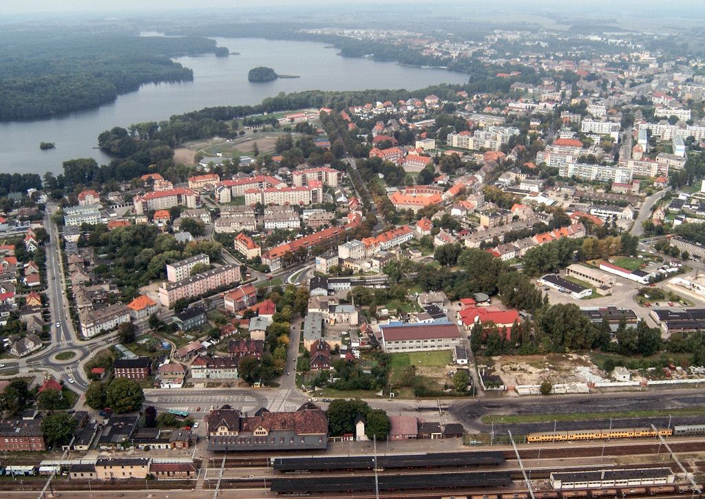 Szczecinek na starych zdjęciach lotniczych. Poznajecie te miejsca?