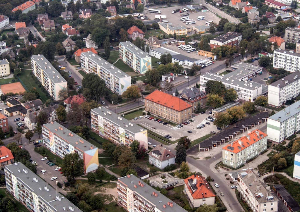 Szczecinek na starych zdjęciach lotniczych. Poznajecie te miejsca?