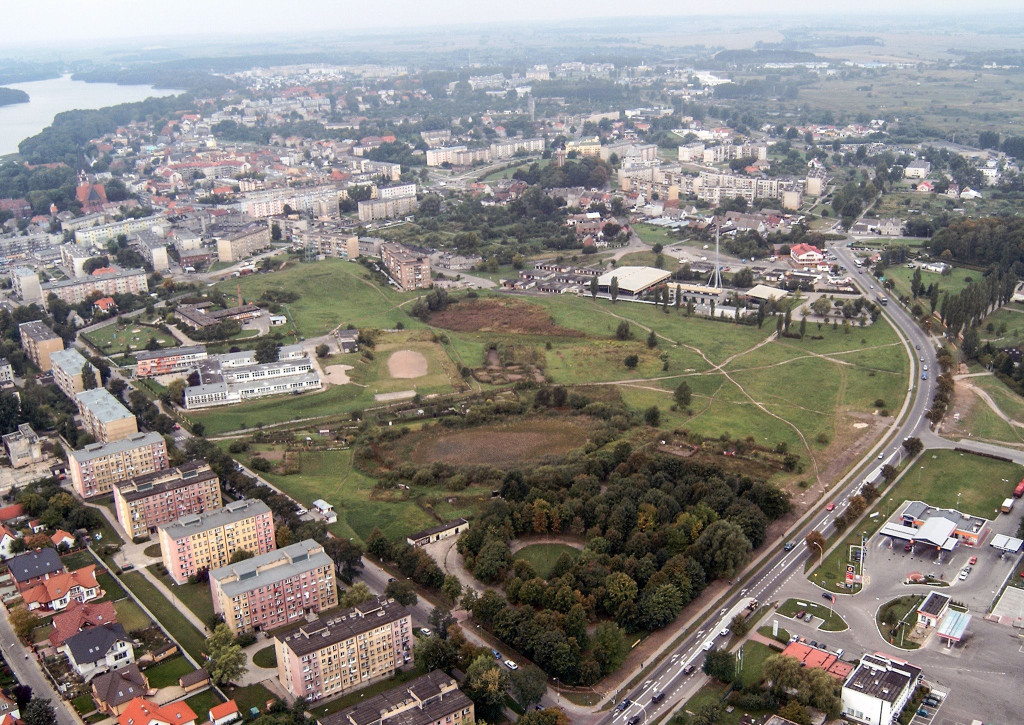 Szczecinek na starych zdjęciach lotniczych. Poznajecie te miejsca?