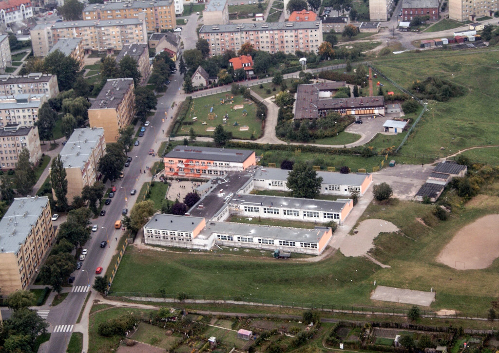 Szczecinek na starych zdjęciach lotniczych. Poznajecie te miejsca?