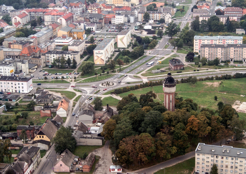 Szczecinek na starych zdjęciach lotniczych. Poznajecie te miejsca?