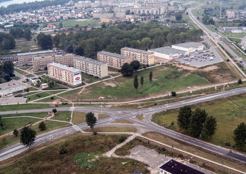 Szczecinek na starych zdjęciach lotniczych. Poznajecie te miejsca?