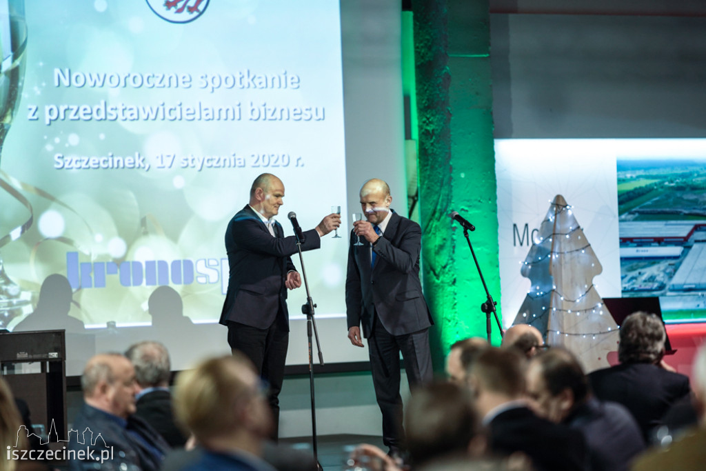 SZCZECINEK. Noworoczne spotkanie z przedsiębiorcami