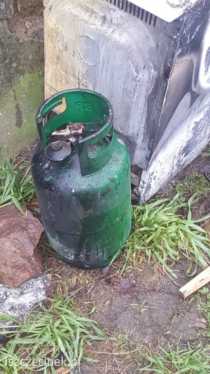 Pożar mieszkania w Godzimierzu [ZDJĘCIA]