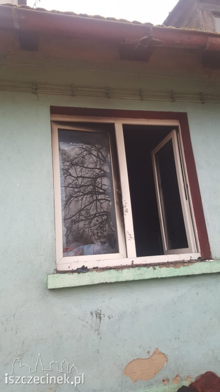 Pożar mieszkania w Godzimierzu [ZDJĘCIA]