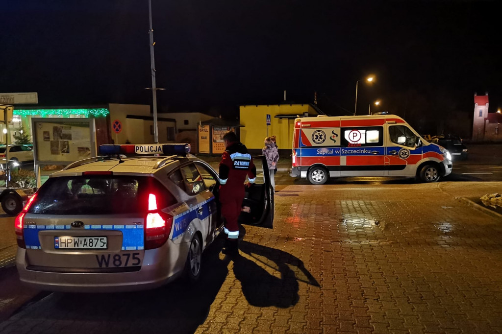 Mężczyzna potrącony na pasach w centrum Białego Boru