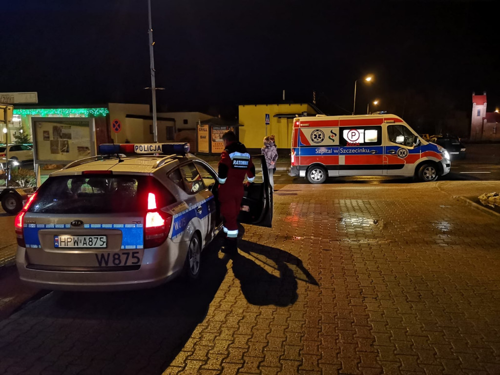 Mężczyzna potrącony na pasach w centrum Białego Boru