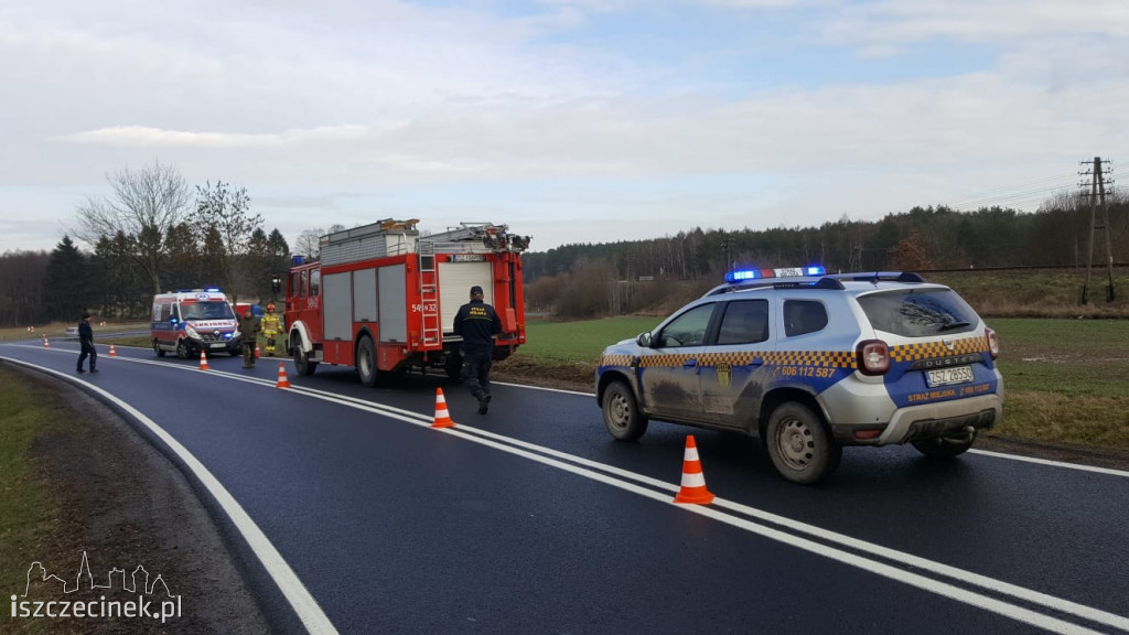 Pijany jechał ze Stargardu do Szczecinka. Nie dojechał