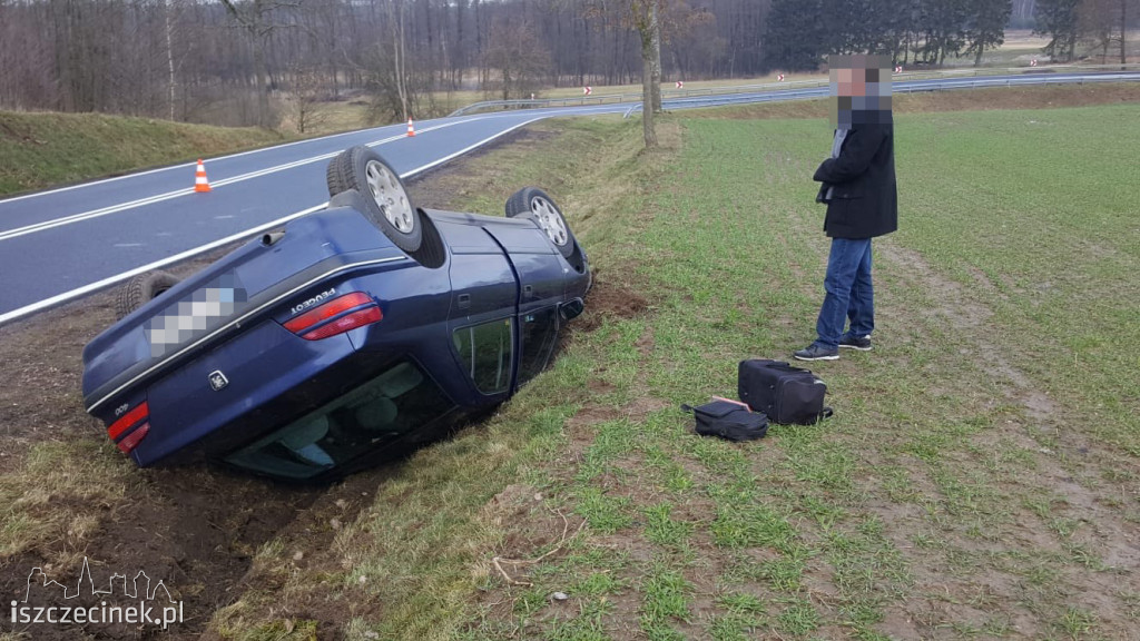 Pijany jechał ze Stargardu do Szczecinka. Nie dojechał