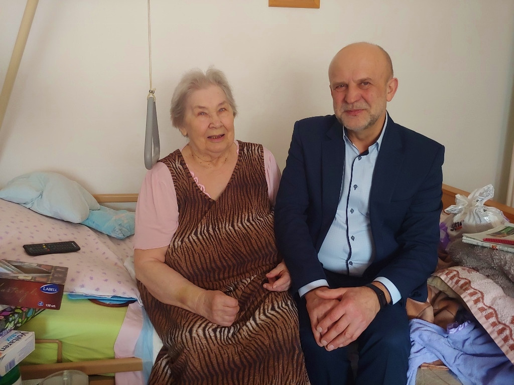 Dzięki zbiórce udało się zebrać środki na remont łazienki Pani Wiesi